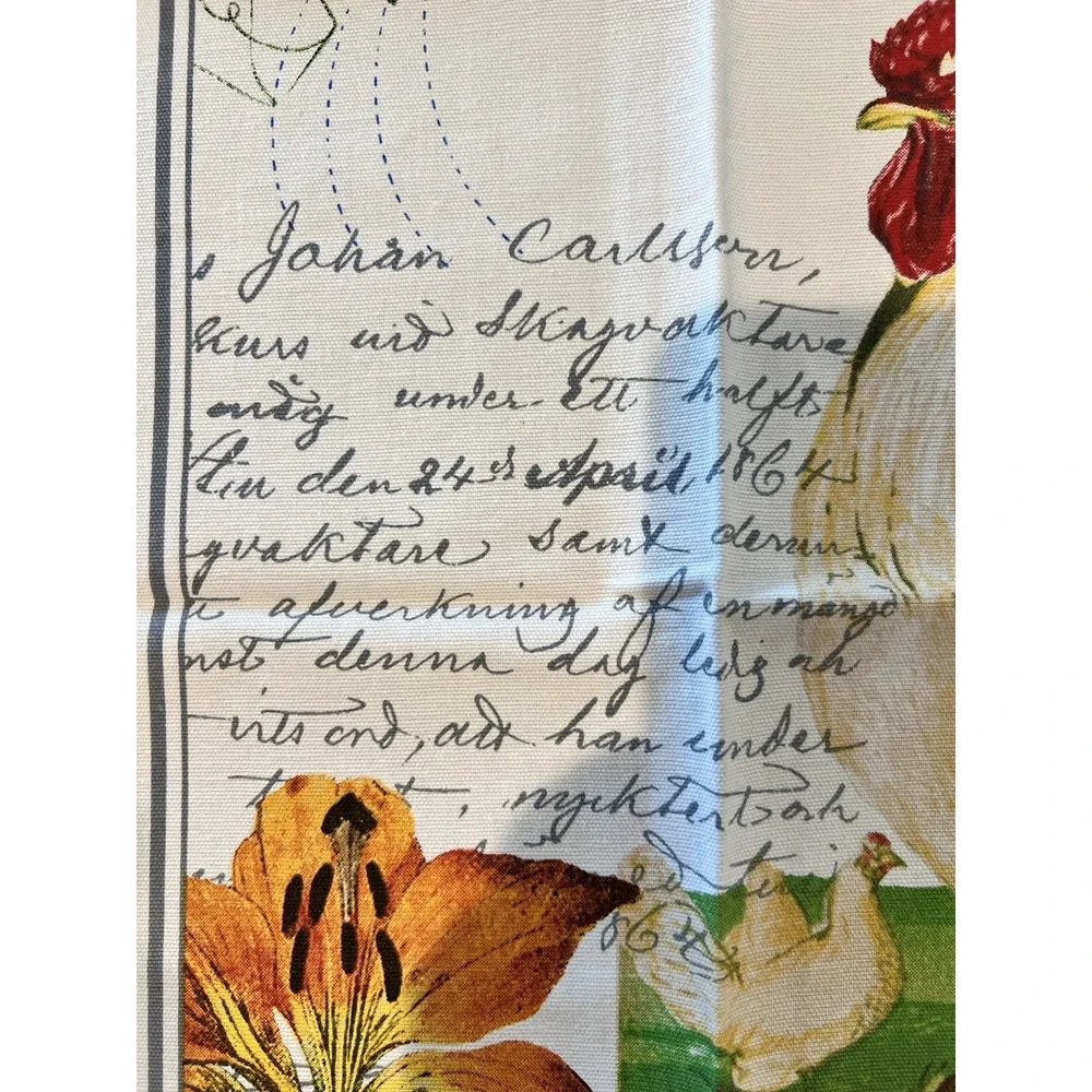 Michel Design Works Farmers Market Rooster Kitchen Towel French Country Set of 2